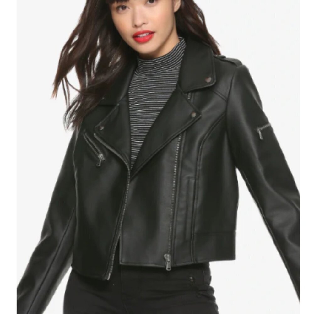 Riverdale Women's Southside Serpents Faux Leather Jacket - M
